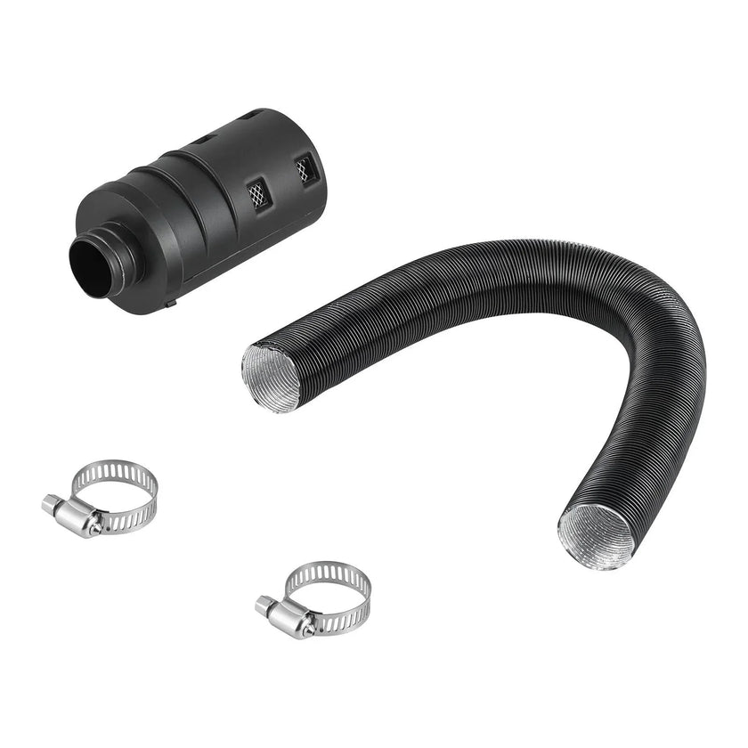 VEVOR Diesel Heater Intake Pipe Kit, 0.98 Inch Car Air Parking Heater Ducting Hose, Stretchable & Bendable Air Intake Filter Silencer for 2KW, 5KW, 8KW Diesel Heaters