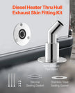 VEVOR Thru Hull Exhaust Skin Fitting – 0.94