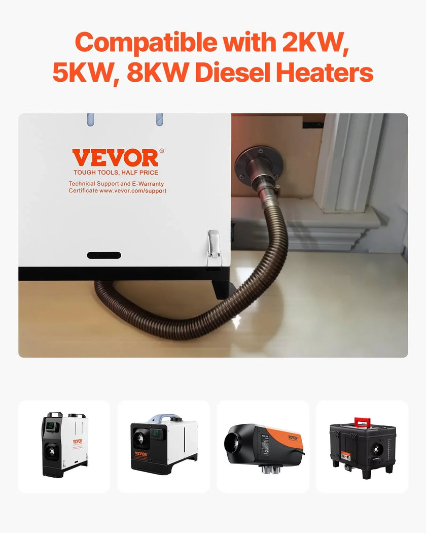 VEVOR Thru Hull Exhaust Skin Fitting – 0.94