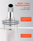 VEVOR Thru Hull Exhaust Skin Fitting – 0.94