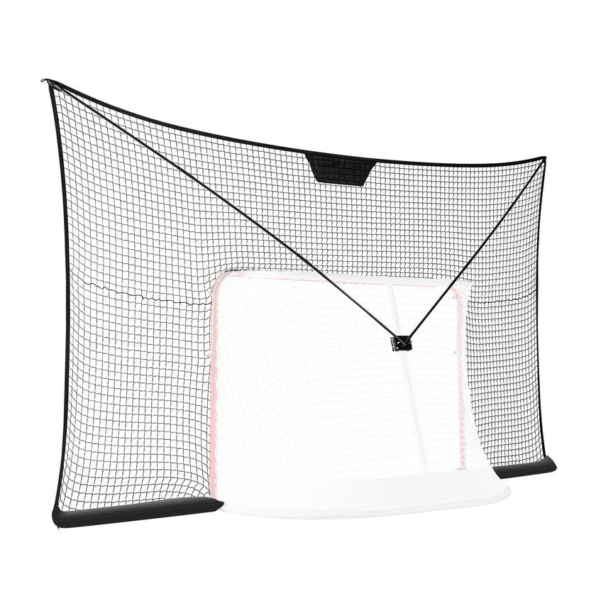 VEVOR Hockey Goal Backstop Net Street Hockey Sport Target Netting Outdoor 12x7FT