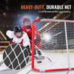 VEVOR Youth Street Hockey Net Indoor Outdoor Steel Hockey Goal for Kids 54