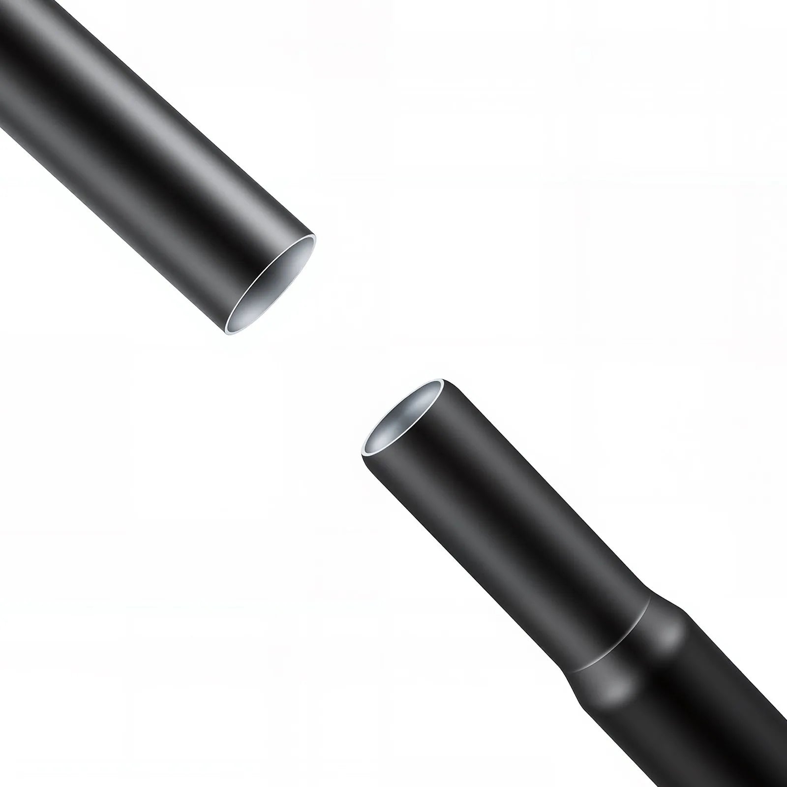 VEVOR 30 ft Heavy Duty Aluminum Flag Pole Kit for Outside, Sectional In-Ground Flagpole with Pulley System, PVC Ground Sleeve & Complete Hardware for Residential and Commercial Use, Black