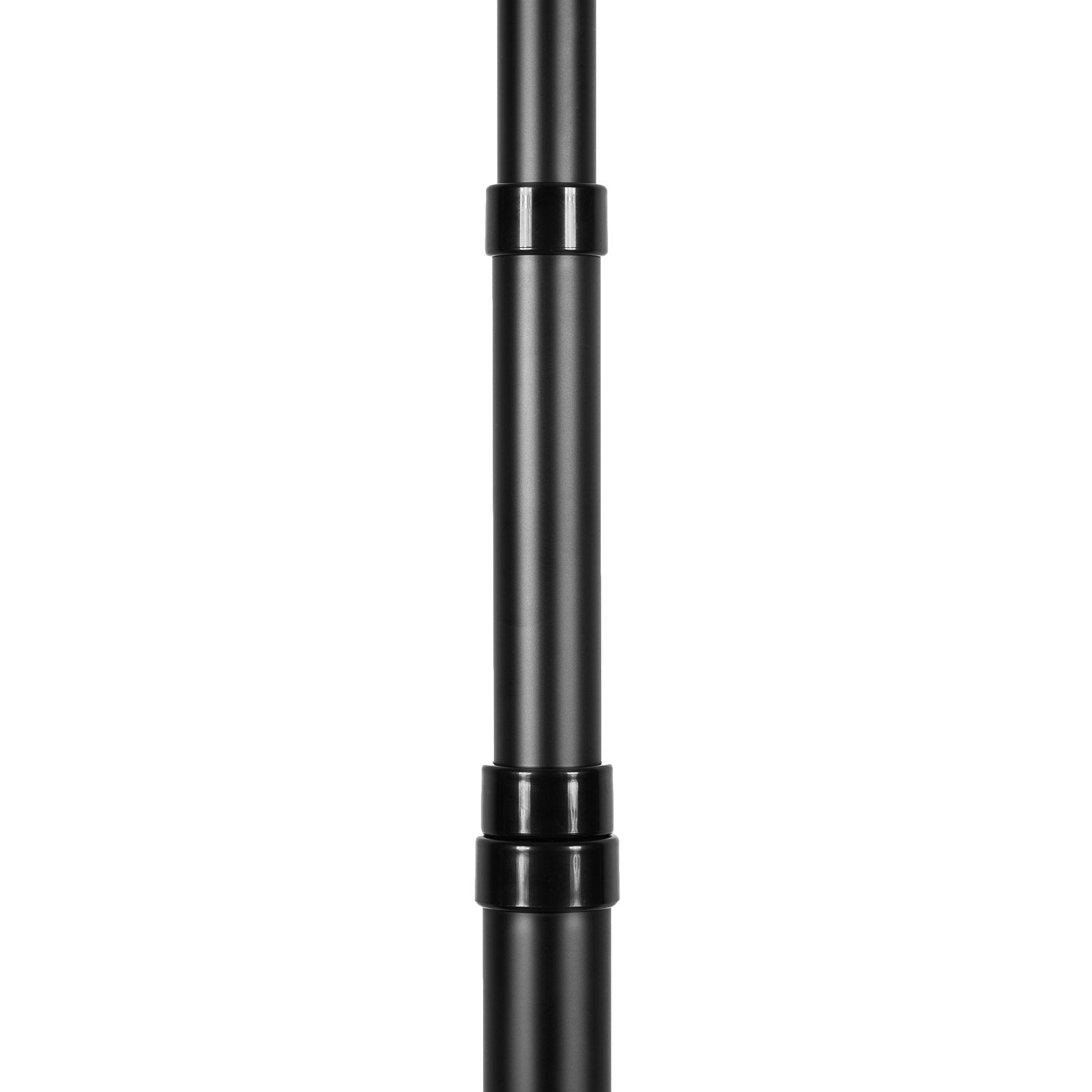 VEVOR 20FT Telescopic Flagpole Kit Heavy Duty Aluminum Flag Pole Black