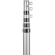 VEVOR 20FT Telescopic Flagpole Kit Heavy Duty Aluminum Flag Pole Silver