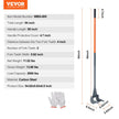 VEVOR Pallet Buster, 50-Inch Handle, 2000 lbs Weight Capacity, Q235 Carbon Steel, Heavy Duty Deck Wrecker Demolition Wood Pallet Tool Breaker Pry Bar Puller for Efficient and Effortless Board Removal