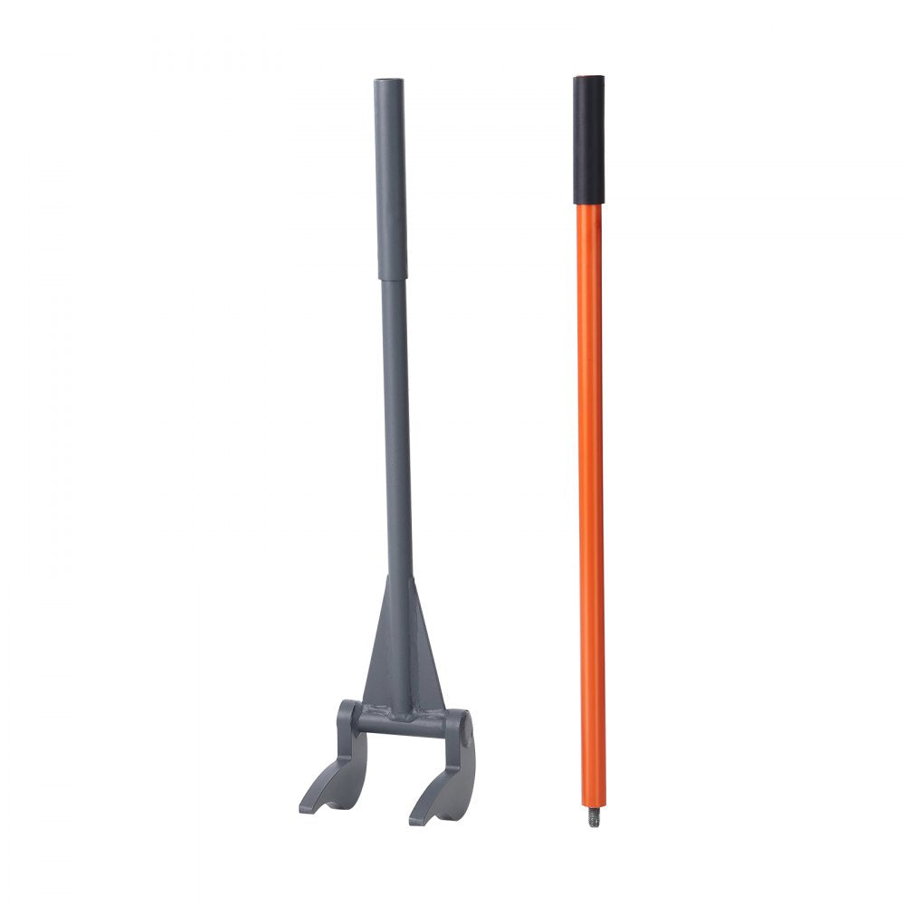 VEVOR Pallet Buster, 50-Inch Handle, 2000 lbs Weight Capacity, Q235 Carbon Steel, Heavy Duty Deck Wrecker Demolition Wood Pallet Tool Breaker Pry Bar Puller for Efficient and Effortless Board Removal