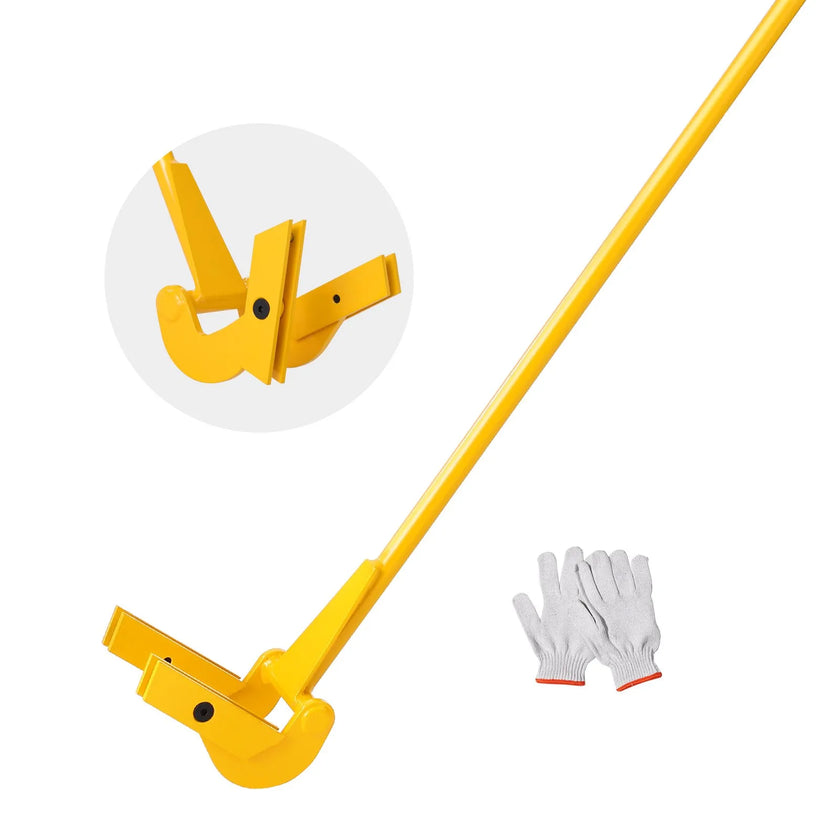 VEVOR Pallet Buster, 41-Inch Handle, 2000 lbs Weight Capacity, Q235 Carbon Steel, Heavy Duty Deck Wrecker Demolition Wood Pallet Tool Breaker Pry Bar Puller for Efficient and Effortless Board Removal