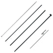 VEVOR Feather Flag Pole Kit Swooper Flag Pole Set 16.3 ft with A Ground Stake