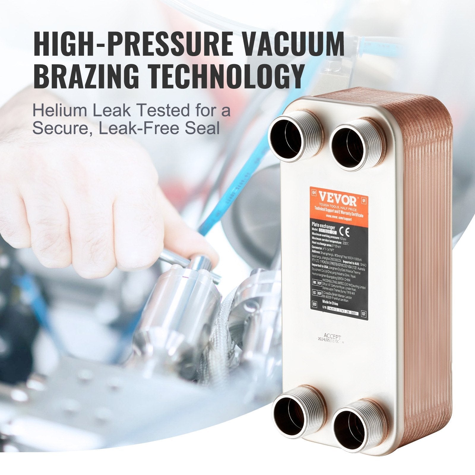 VEVOR Heat Exchanger, 5