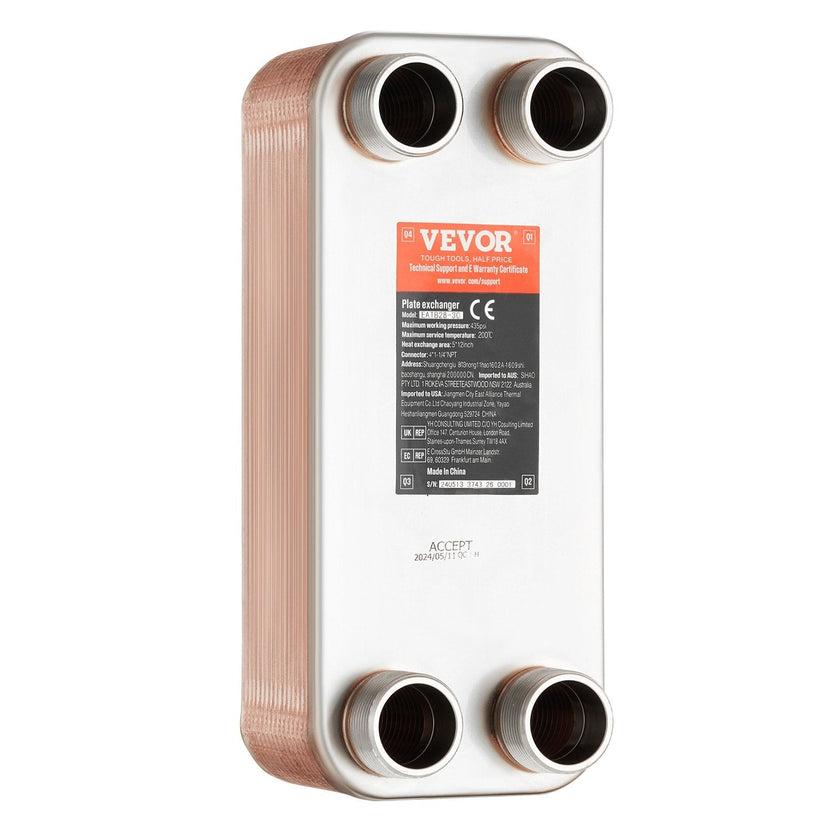 VEVOR Heat Exchanger, 5