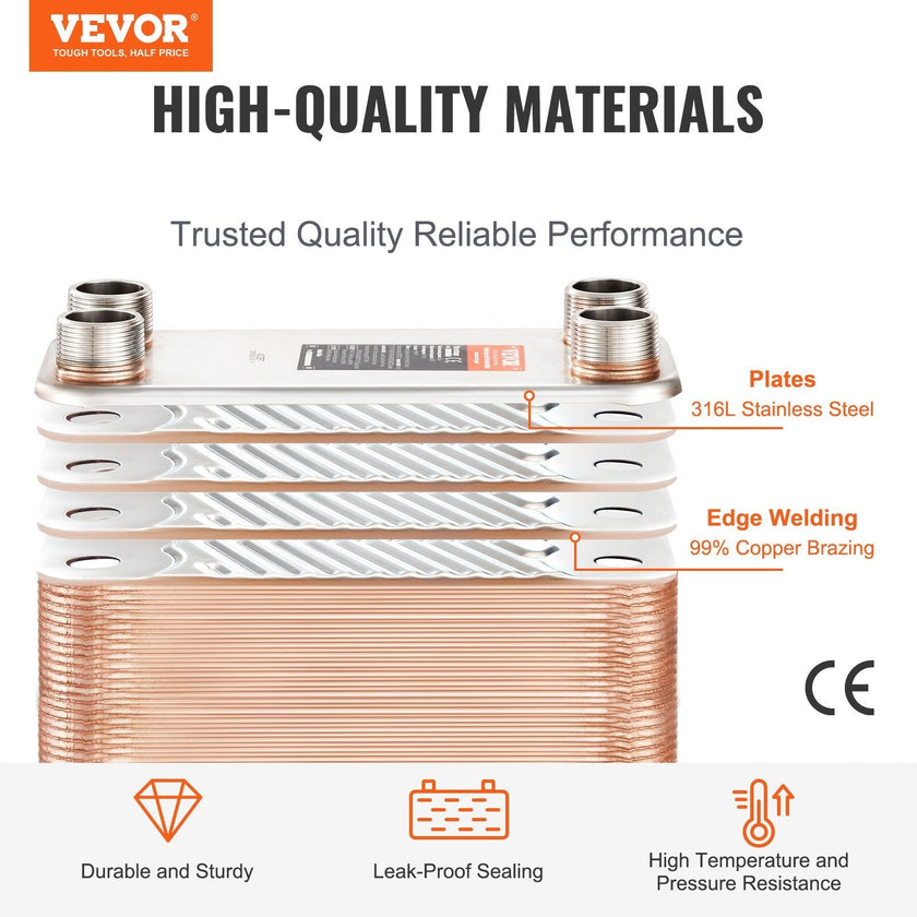 VEVOR Heat Exchanger, 5