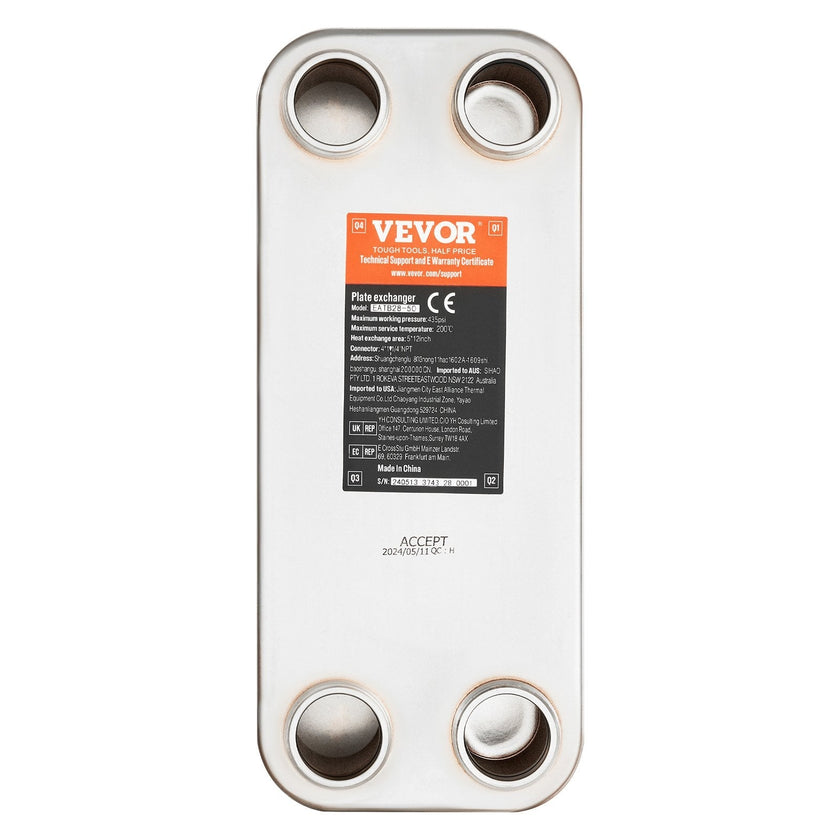 VEVOR Heat Exchanger, 5