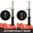 VEVOR Electric Scissor Jack 5T 12V DC with Electric Impact Wrench, All in One Electric Car Jack 11023lb, with LED Flashlight for Vehicle Repairing and Tire Replacing Portable Tool Case