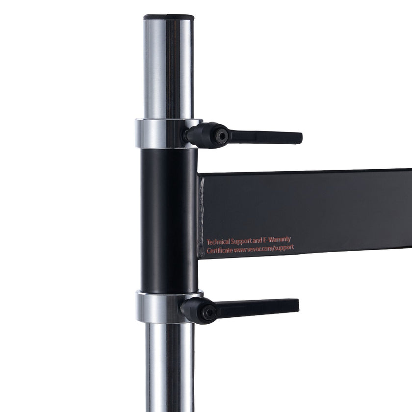 VEVOR Wall Mount Boxing Spinning Bar, Adjustable Punching Spinning Bar, Boxing Speed Trainer with Gloves, Red Reflex Boxing Bar, Boxing Training Equipment for Kickboxing, MMA, Stress Relief & Fitness