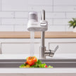 VEVOR Faucet Mount Water Filters Sink Water Purifier for Kitchen White Vertical