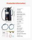 VEVOR Spotless Deionized Water System Car Wash System with Handheld TDS Meter