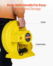 VEVOR Inflatable Bounce House Blower 1&1.3HP 950W for Commercial Bounce House