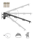 VEVOR Wall Mount Triangle Boom Arm Light Stand 39.37in/100cm Ring Light Support