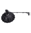 VEVOR Wall Mount Triangle Boom Arm Light Stand 39.37in/100cm Ring Light Support