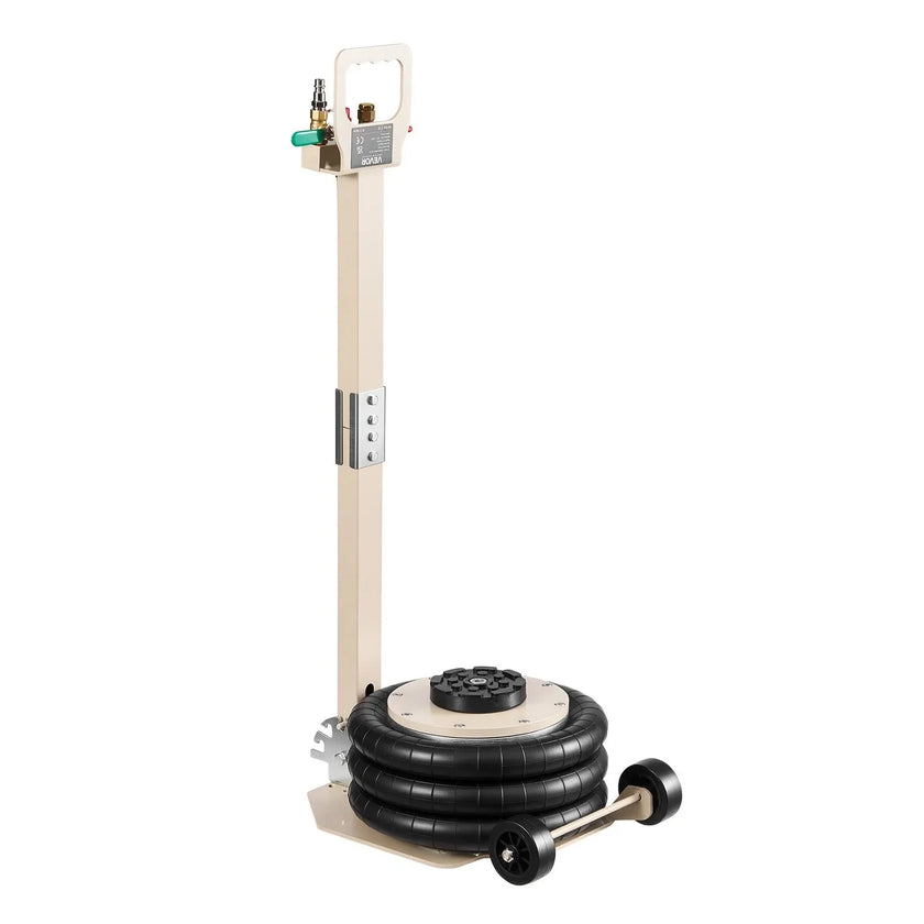 VEVOR Air Jack, 3 Ton/6613 lbs Triple Bag Air Jack, Airbag with Six Steel Pipes, Lift Up to 17.7 inch/450 mm, 1-6 s Fast Lifting Pneumatic with Adjustable Long Handle for Car, SUV, Pickup Truck Repair