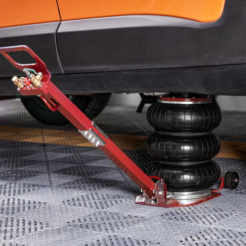 VEVOR Air Jack, 3 Ton/6600 lbs Triple Bag Air Jack, Airbag Jack with Six Steel Pipes, Lift up to 17.7