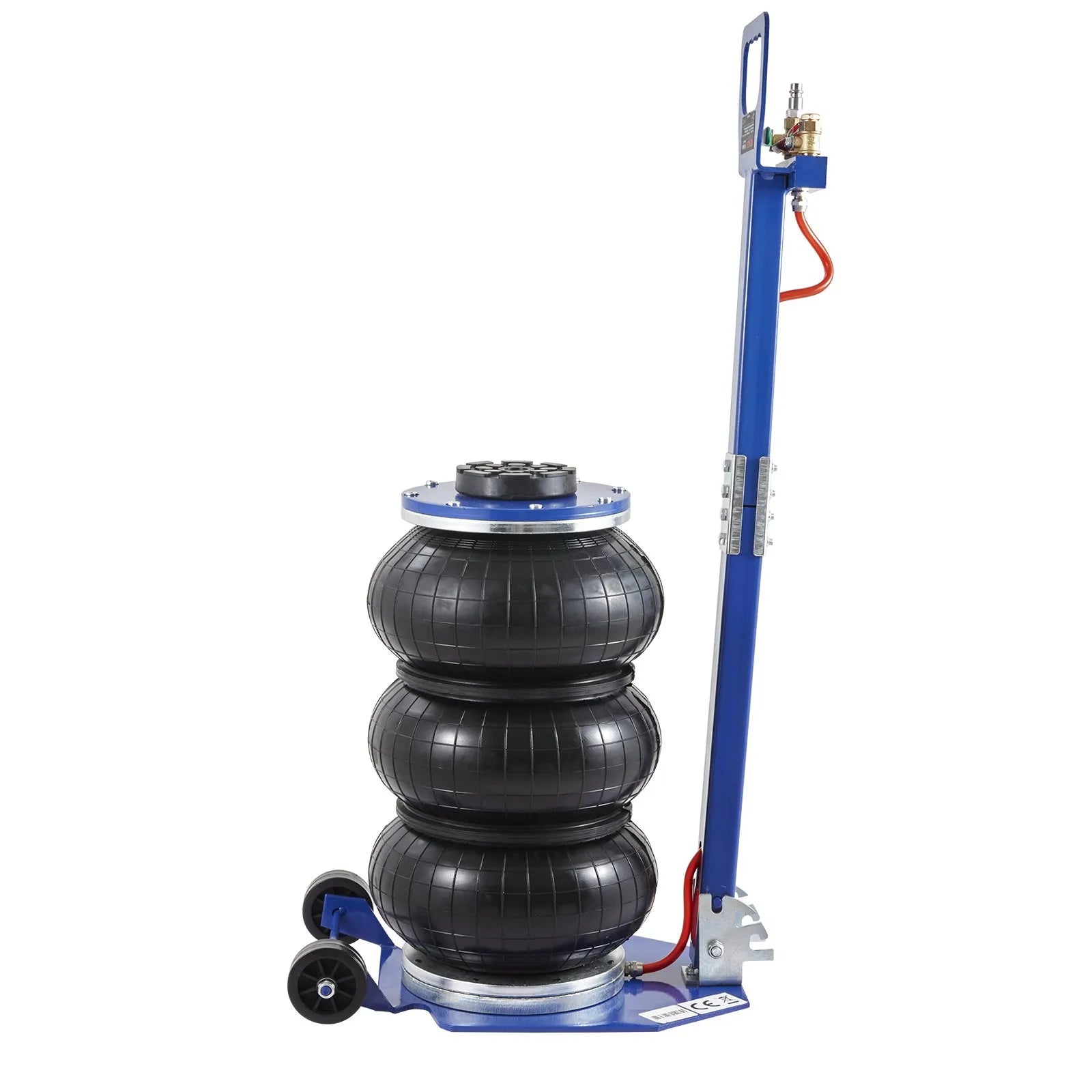 VEVOR Air Jack, 3 Ton/6600 lbs Triple Bag Air Jack, Airbag Jack with Six Steel Pipes, Lift up to 17.7
