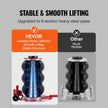 VEVOR Air Jack, 3 Ton/6600 lbs Triple Bag Air Jack, Airbag Jack with Six Steel Pipes, Lift up to 17.7 inch/450 mm, 3-5 s Fast Lifting Pneumatic Jack, with Long Handles for Cars, Garages, Repair, (Red)