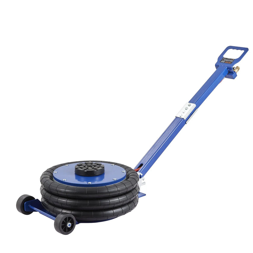 VEVOR Air Jack, 5 Ton/11000 lbs Triple Bag Air Jack, Airbag Jack with Six Steel Pipes, Lift up to 18.5 inch/470 mm, 3-5 s Fast Lifting Pneumatic Jack, with Adjustable Handle for Car, Garage, Repair