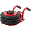VEVOR Air Jack, 3 Ton/6600 lbs Triple Bag Air Jack, Airbag Jack with Six Steel Pipes, Lift up to 17.7 inch/450 mm, 3-5 s Fast Lifting Pneumatic Jack, with Side Handles for Car, Garage, Repair (Red)