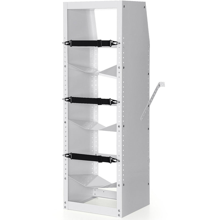 VEVOR Refrigerant Tank Rack, with 3 x 30-50lb Bottle Tanks, Cylinder Tank Rack 14.64x13.97x46.06 in, Refrigerant Cylinder Rack Gas Cylinder Racks and Holders for Freon, Gases, Oxygen, Nitrogen