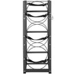 VEVOR Refrigerant Tank Rack, with 3 x 30lbs Bottle Tanks, Cylinder Tank Rack 12.79x12.99x33.07 in, Refrigerant Cylinder Rack Gas Cylinder Racks and Holders for Freon, Gases, Oxygen, Nitrogen