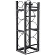 VEVOR Refrigerant Tank Rack with 2-30lb and Other 3 Saving Space Cylinder Tank Rack 889mm Refrigerant Cylinder Rack Gas Cylinder Racks and Holders for Gas Oxygen Nitrogen Storage