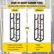 VEVOR Refrigerant Tank Rack with 3-30lb and Other 3 Saving Space, Cylinder Tank Rack 1168mm, Refrigerant Cylinder Rack Gas Cylinder Racks and Holders, for Gas Oxygen Nitrogen Storage
