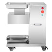 VEVOR 110V Commercial Meat Cutter Machine 1100LB/H Electric Meat Cutting Machine 750W Commercial Meat Slicer 3mm Blade Restaurant Food Slicer Stainless Steel For Kitchen Restaurant Supermarket