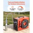 4500 PSI PCP Air Compressor with Auto Shut-Off – Portable 350W Air Compressor for PCP Air Rifles, Paintball Tanks & Scuba Cylinders
