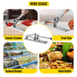 VEVOR Stone Crab Shell Cracker, Aluminum & Stainless Steel Shellfish Cracker, 15