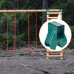VEVOR A-Frame Middle Swing Brackets, Heavy Duty Carbon Steel Swing Set Hardware with Mounting Hardware, DIY Swing Set Bracket Swing Set Kit for 2 (4x4) Legs & 1 (4x6) Beam, Green