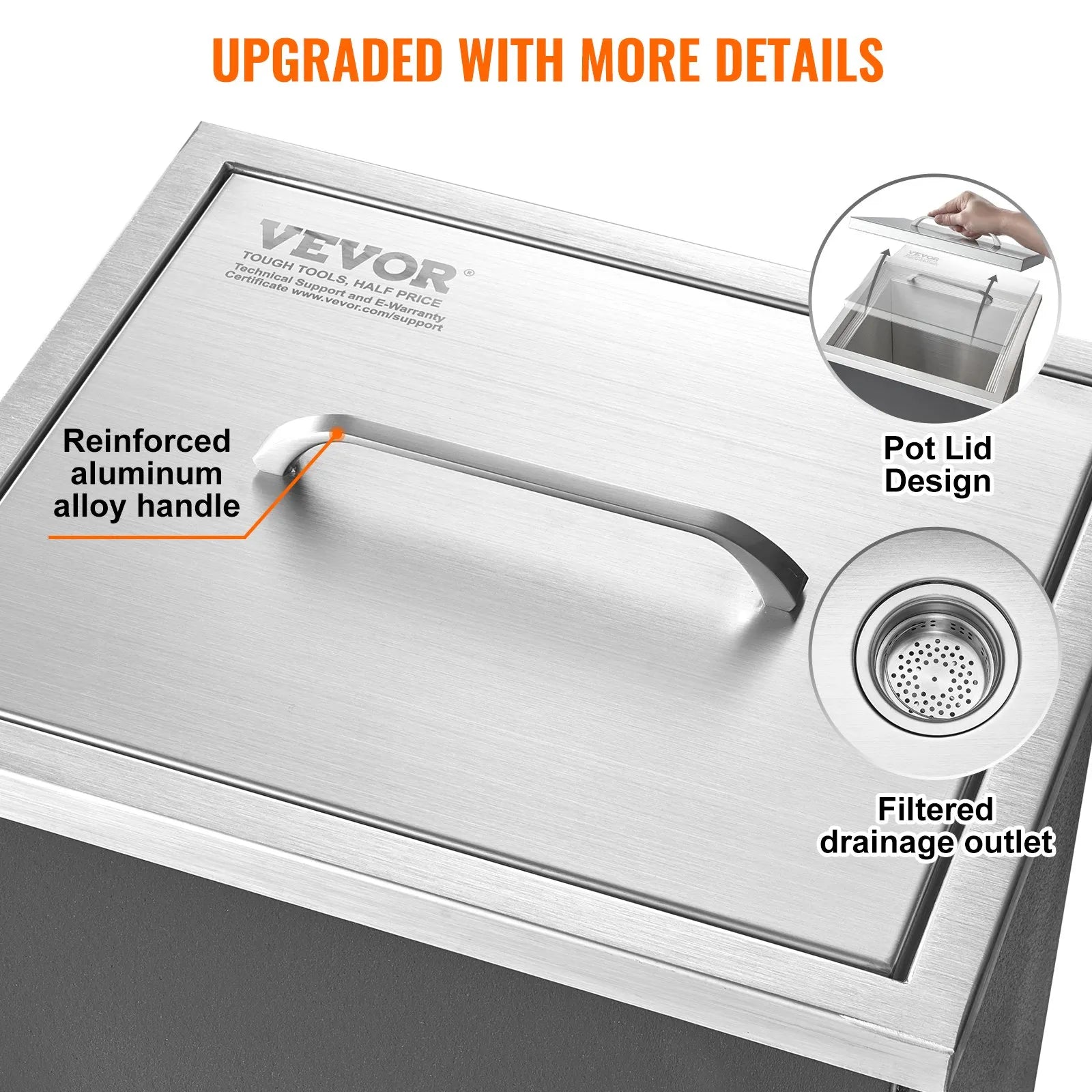 VEVOR Drop in Ice Chest, 14
