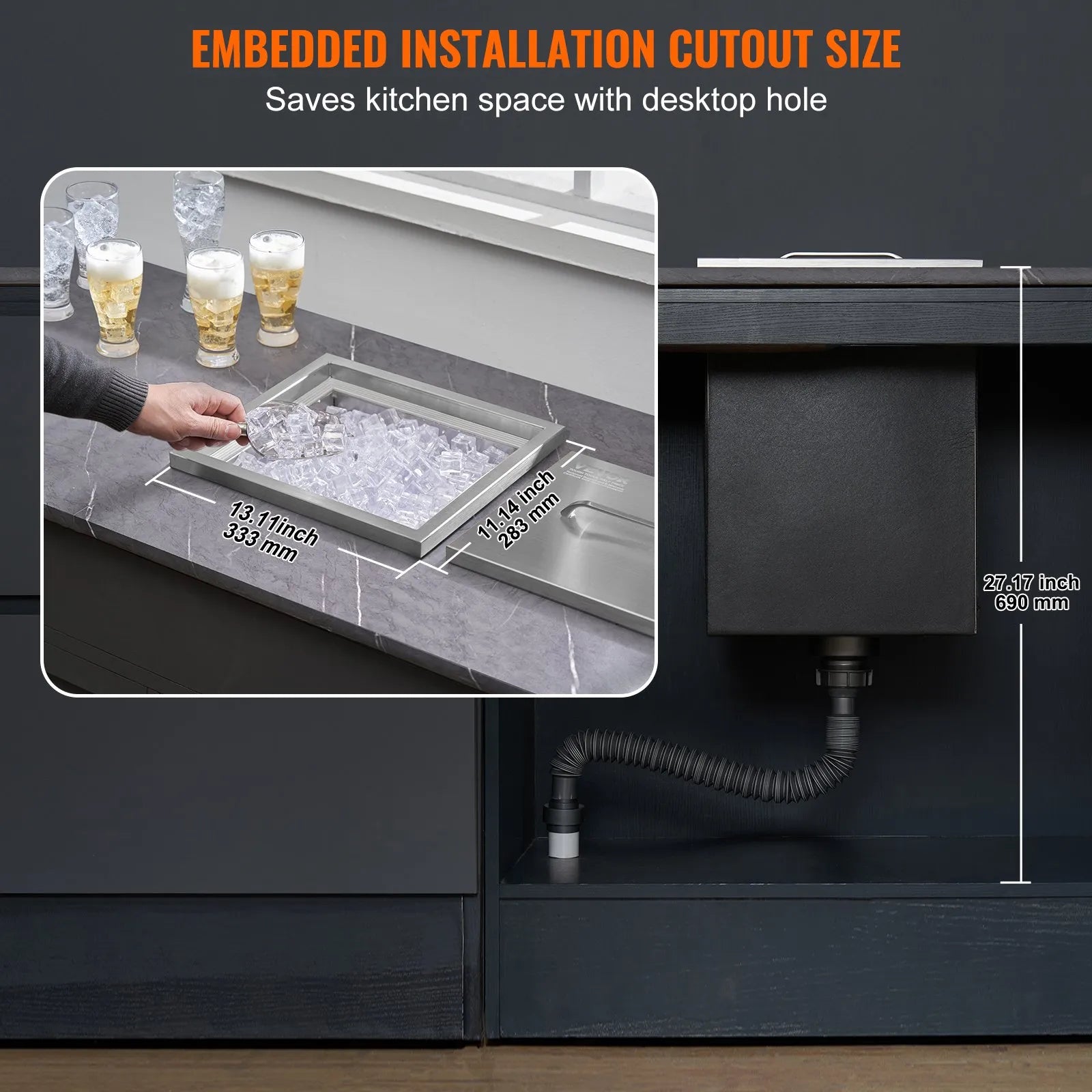 VEVOR Drop in Ice Chest, 14