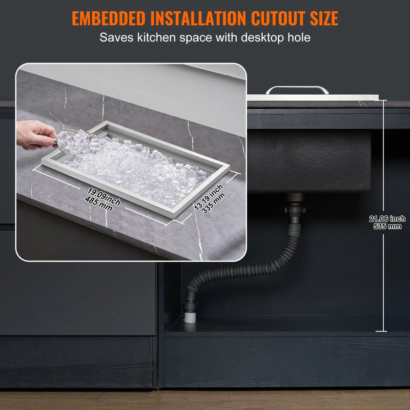 VEVOR Drop in Ice Chest, 20