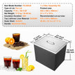 VEVOR Drop in Ice Chest, 21
