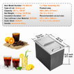VEVOR Drop in Ice Chest, 18