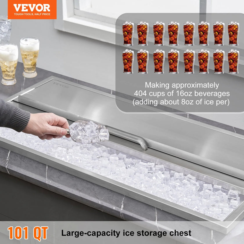 VEVOR Drop in Ice Chest, 36