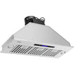 VEVOR Built-in Range Hood Insert Vent Hood 900CFM 36in Touch & Remote Control
