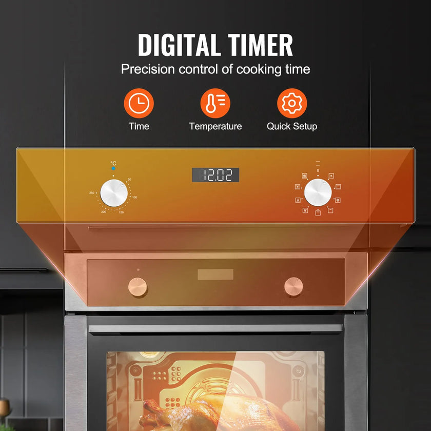 VEVOR Single Wall Oven 24