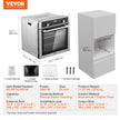 VEVOR Single Wall Oven 24