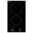 VEVOR Built-in Electric Cooktop Radiant Ceramic Cooktop 2 Burners 20.1x11.6 inch