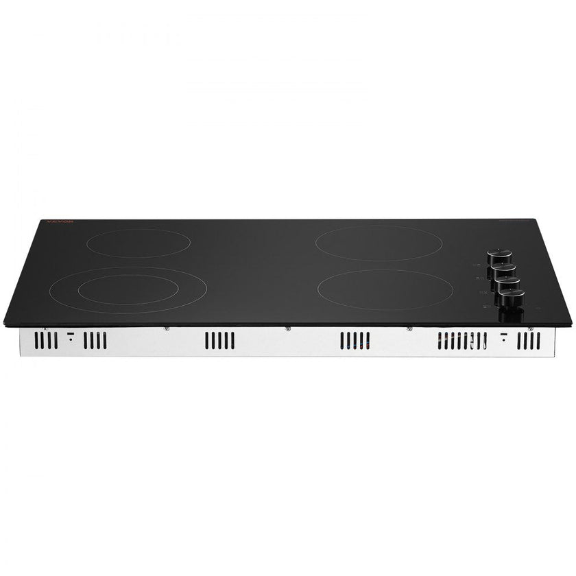 VEVOR Built-in Electric Cooktop Radiant Ceramic Cooktop 4 Burners 30.3x20.5 inch