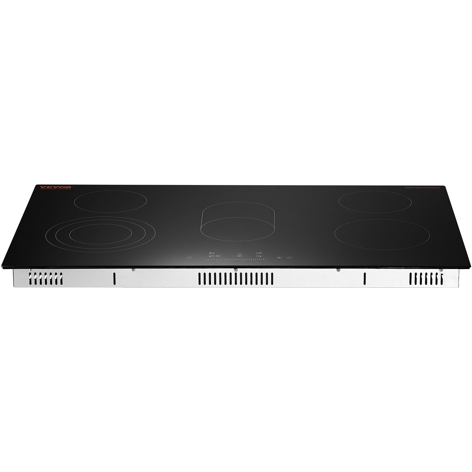 VEVOR Built-in Electric Cooktop Radiant Ceramic Cooktop 5 Burners 35.4x20.5 inch